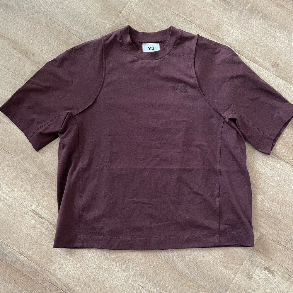 adidas Y-3 by‎ Yohji Yamamoto Classic Tailored Short Sleeve T-Shirt Tee Top NWT